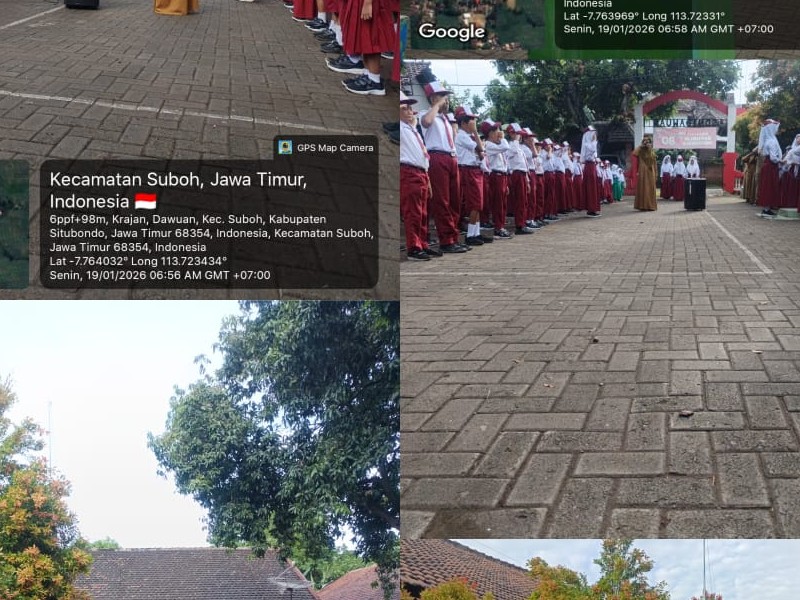 PENGIBARAN BENDERA MERAH PUTIH